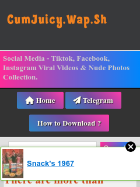 Скриншот сайта Cumjuicy.wap.sh